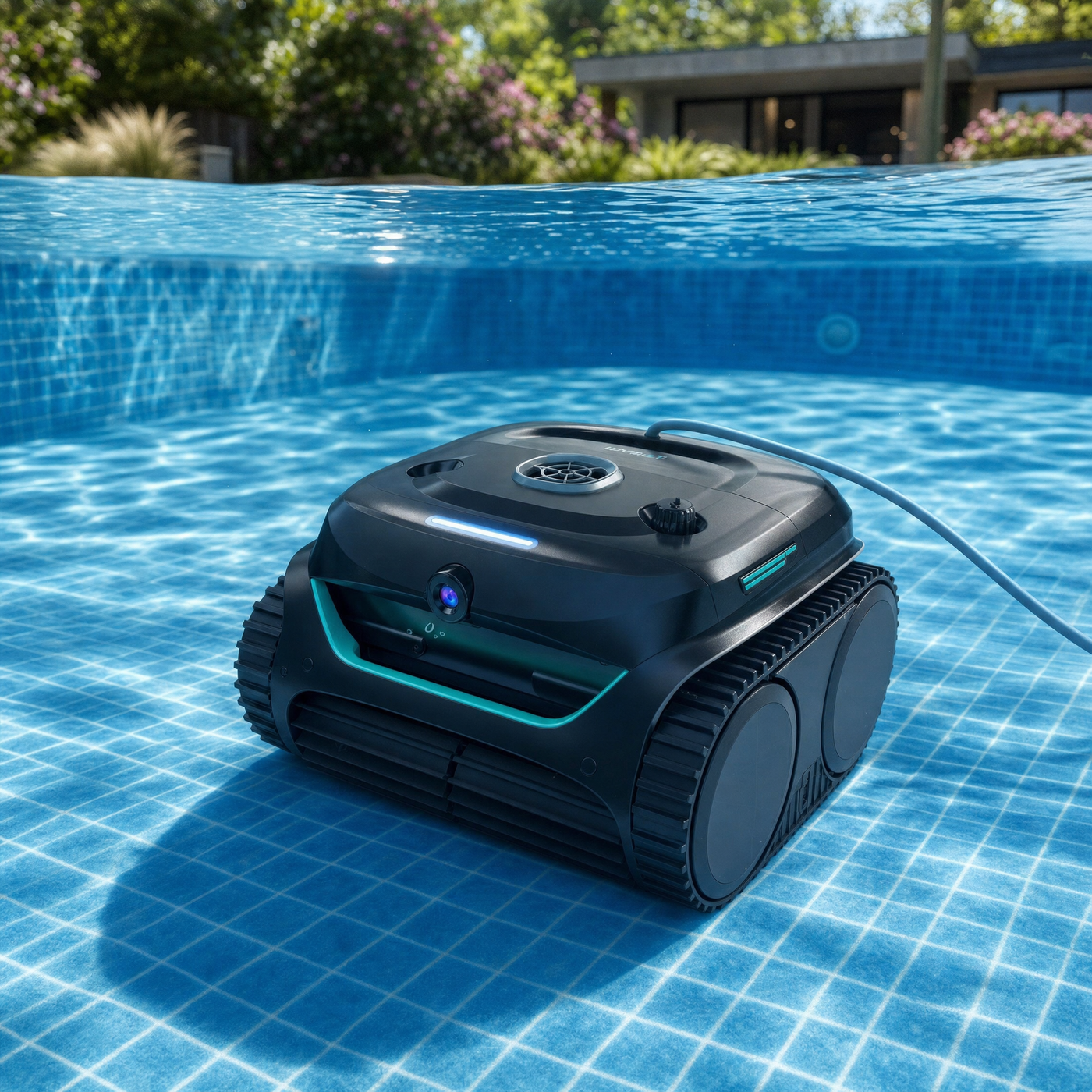 Robot piscine sans fil Wybot C2 Vision – Double filtration