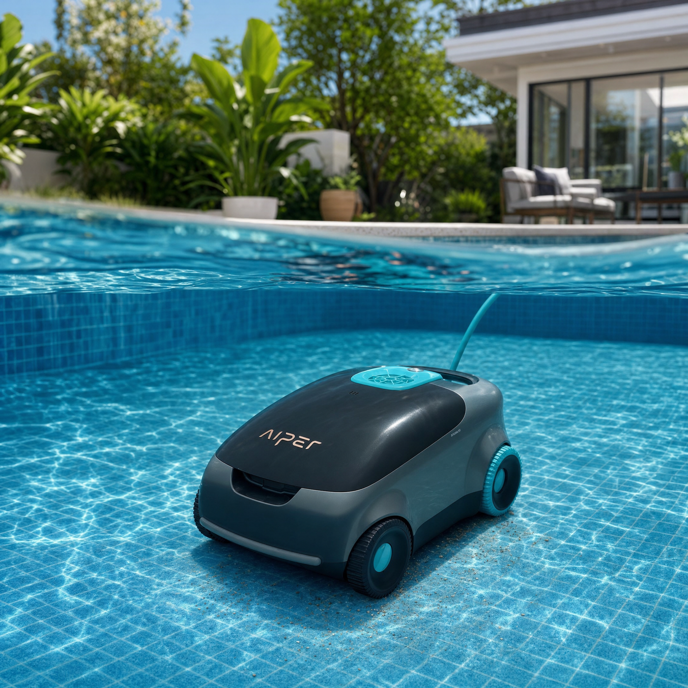 AIPER Scuba E1 Robot de Piscine sans fil